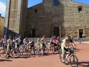 Montepulciano pronta all’invasione delle mountain-bike, ciclisti sul Sentiero del Nobile